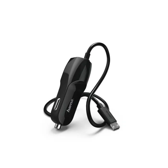 HAMA Auto punjač Micro USB, 1000 mAh
