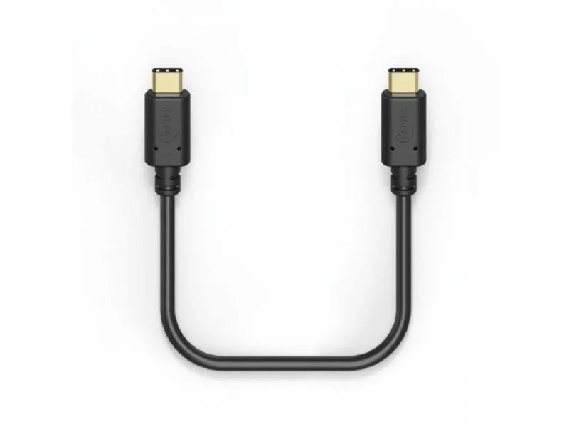 HAMA Kabl, USB Type-C-USB Type-C, 1m, crna