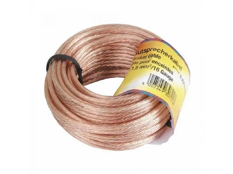 HAMA Kabl za povezivanje zvučnika 2x1.5mm2/ 10.0m 25IP 205142
