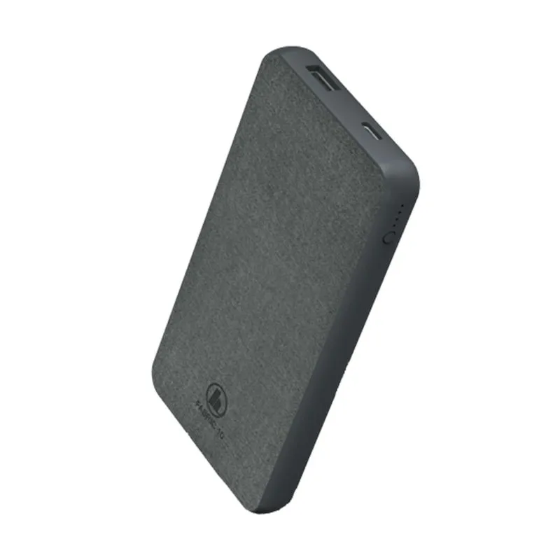 HAMA Power bank Fabric10 10000mAh, siva