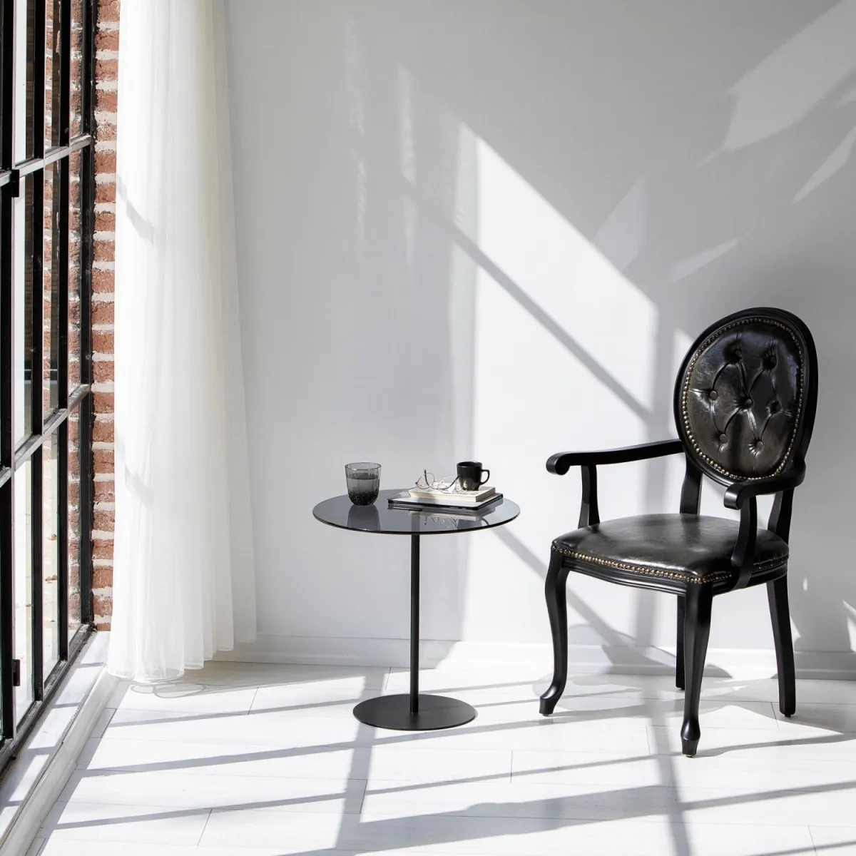 HANAH HOME Konzolni sto Chill-Out, crna