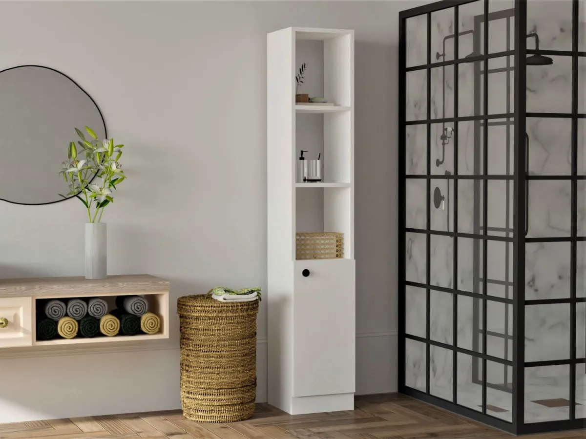 HANAH HOME Ormar za kupatilo Trend, bela