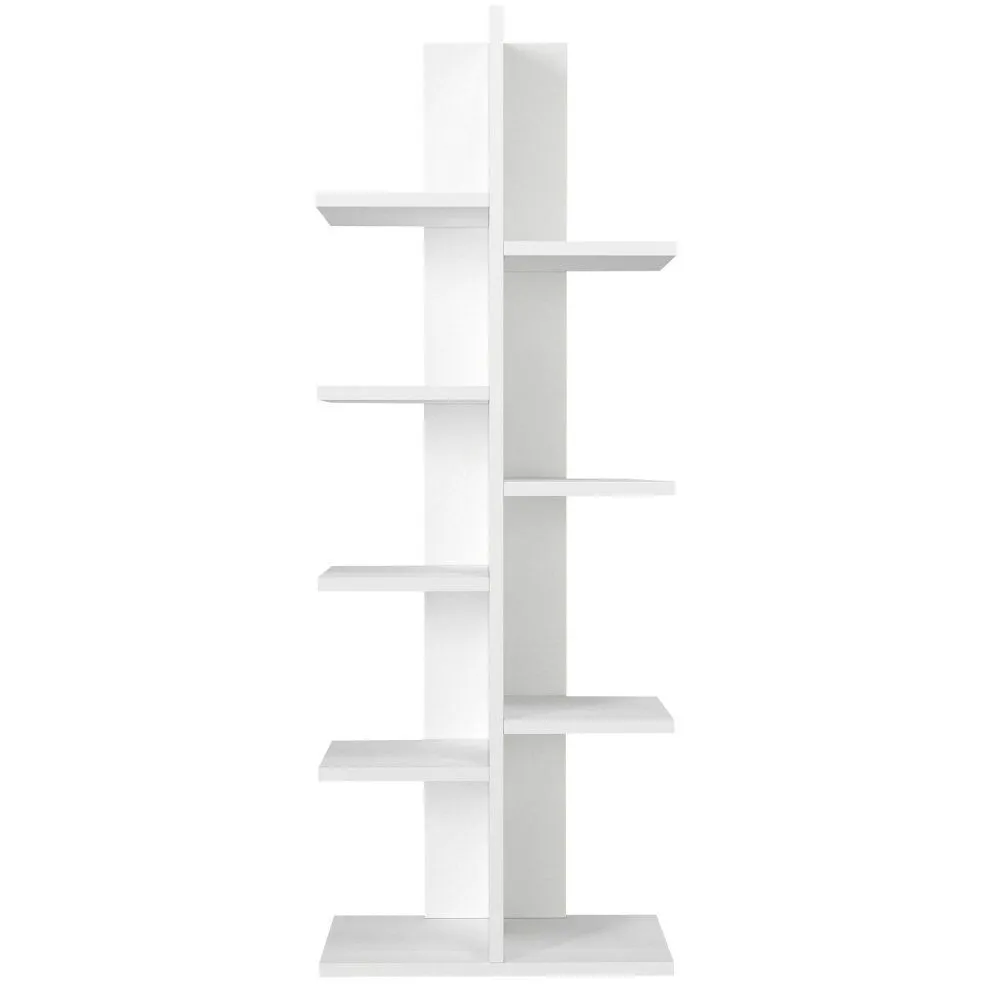 HANAH HOME Polica za knjige Tree White