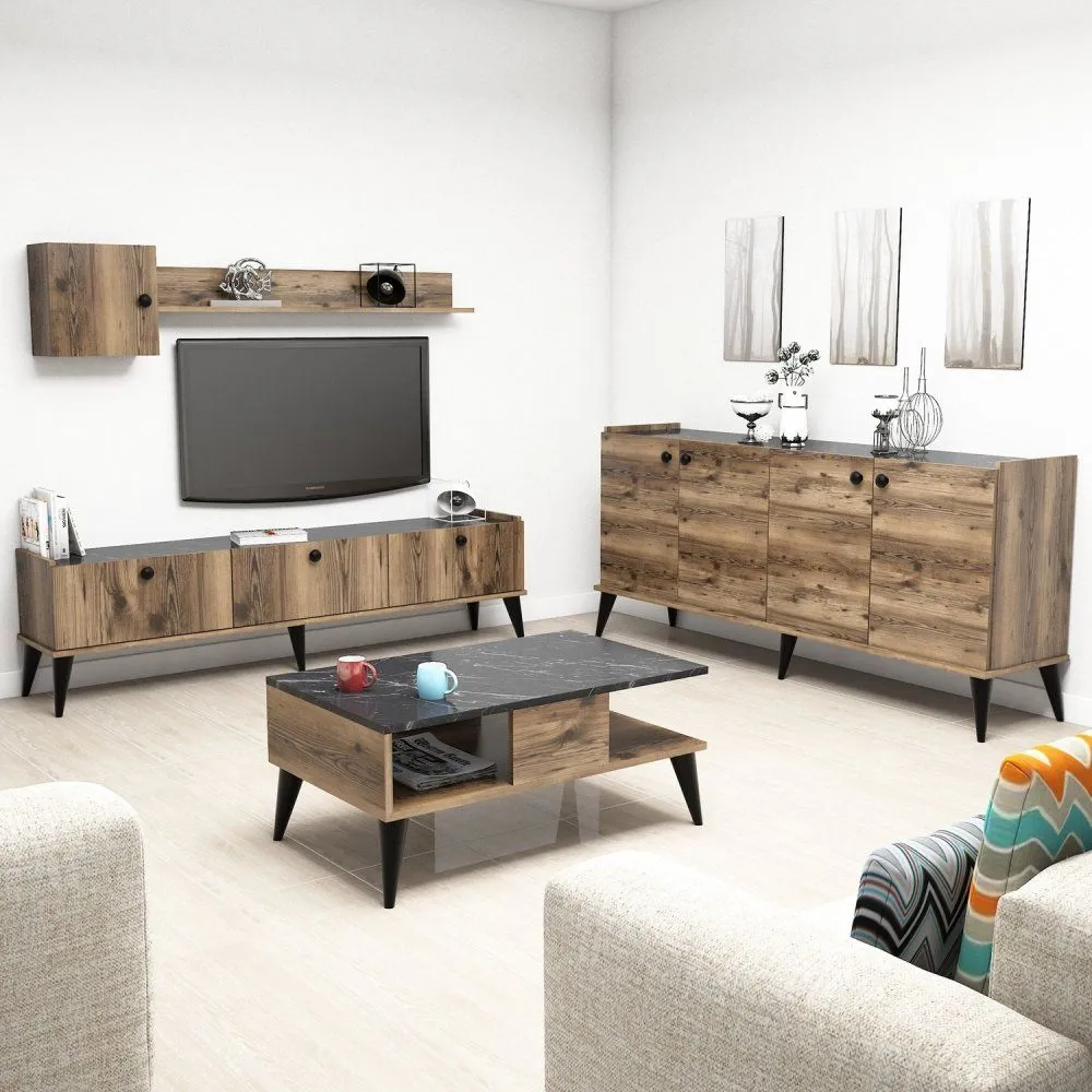 HANAH HOME Set za dnevnu sobu Lidya 2