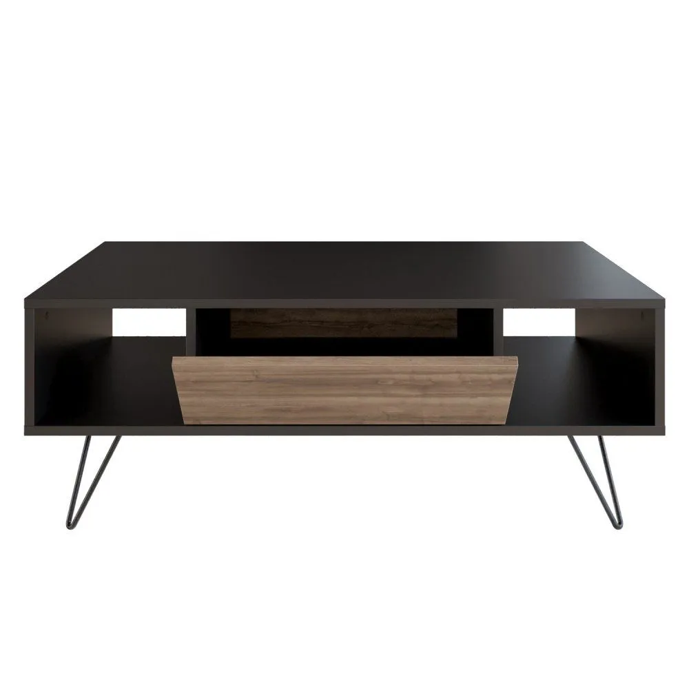 HANAH HOME Sto za dnevnu sobu Mistico Black Walnut