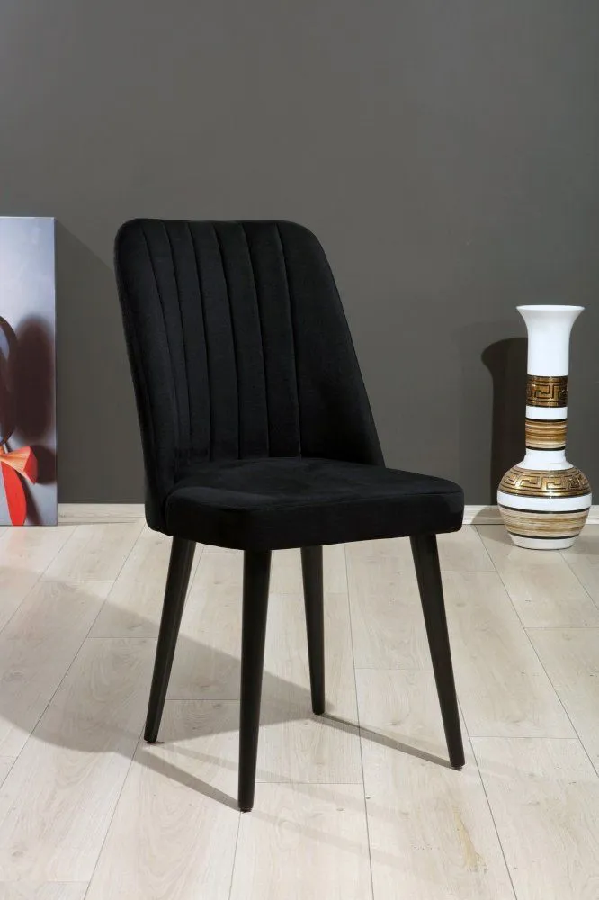 HANAH HOME Stolice Polo Black