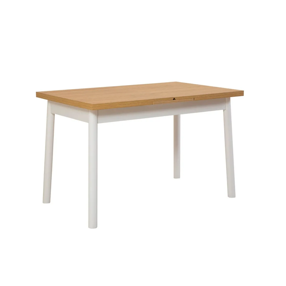 HANAH HOME Trpezarijski sto Oliver open, bela/braon