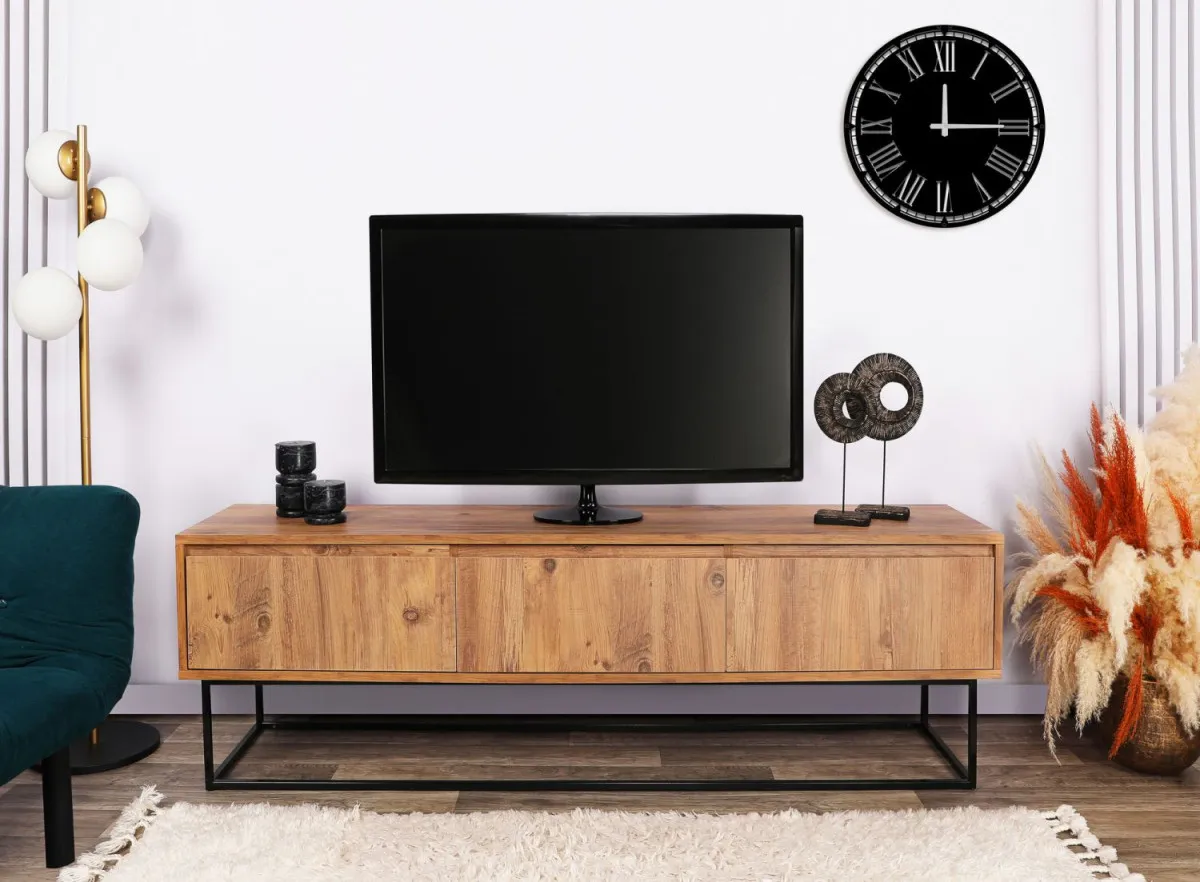 HANAH HOME TV komoda Lupin 140, braon