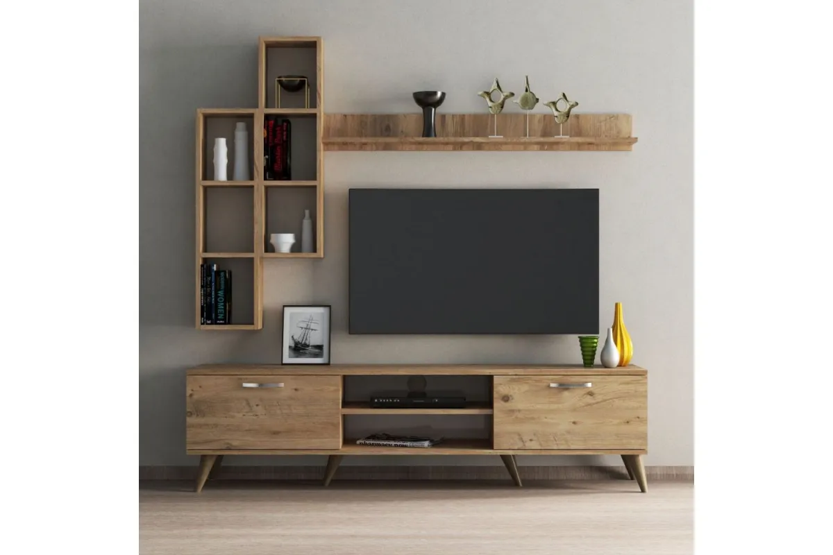 HANAH HOME TV komoda TVU0302, braon
