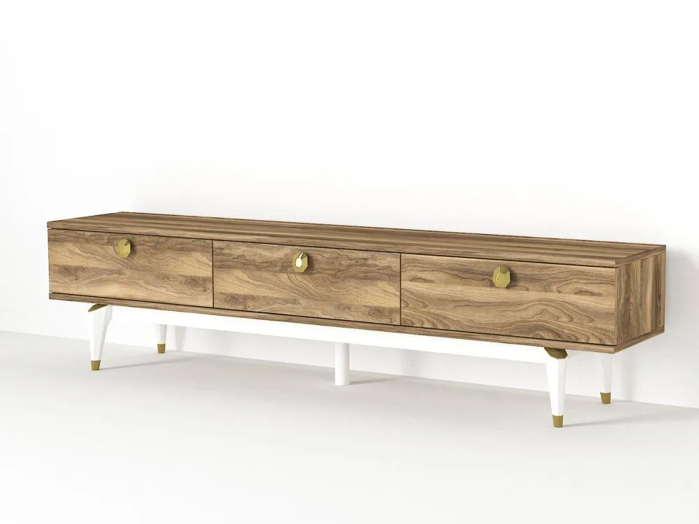 HANAH HOME TV polica Buse TV Sehpası Walnut