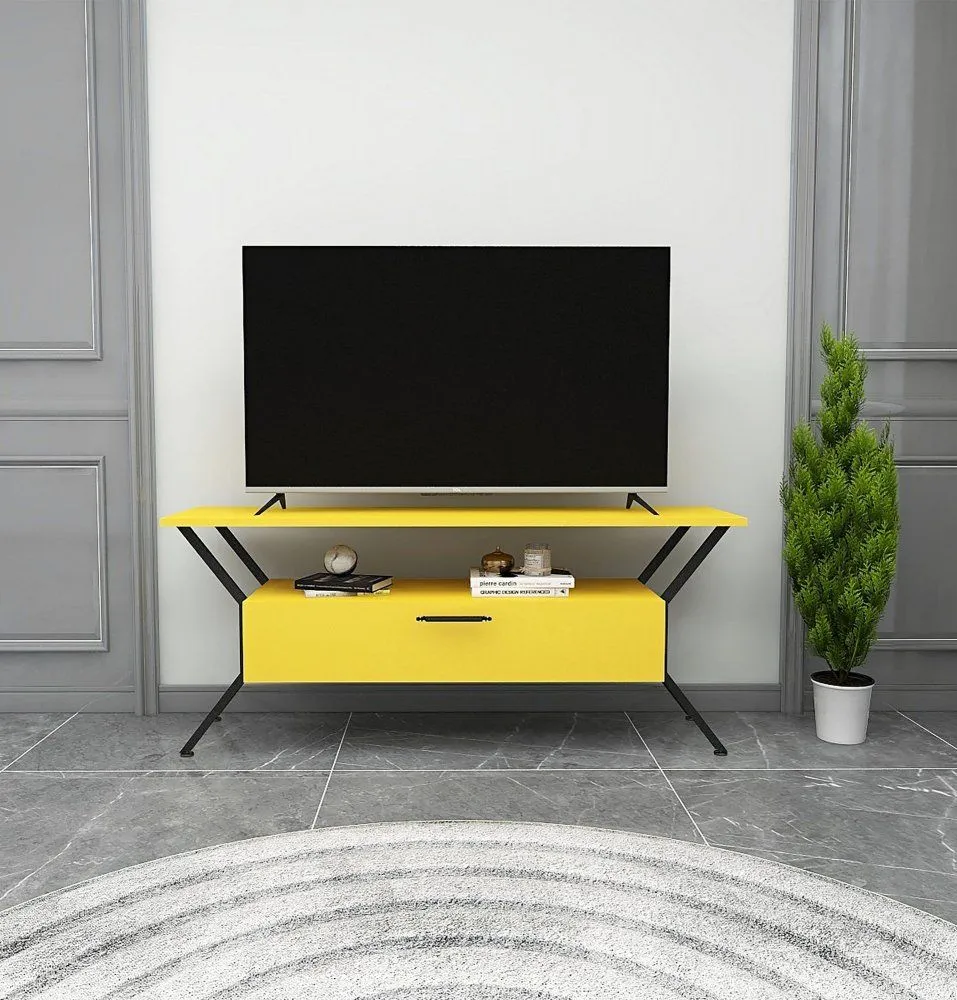 HANAH HOME TV polica Tarz Yellow