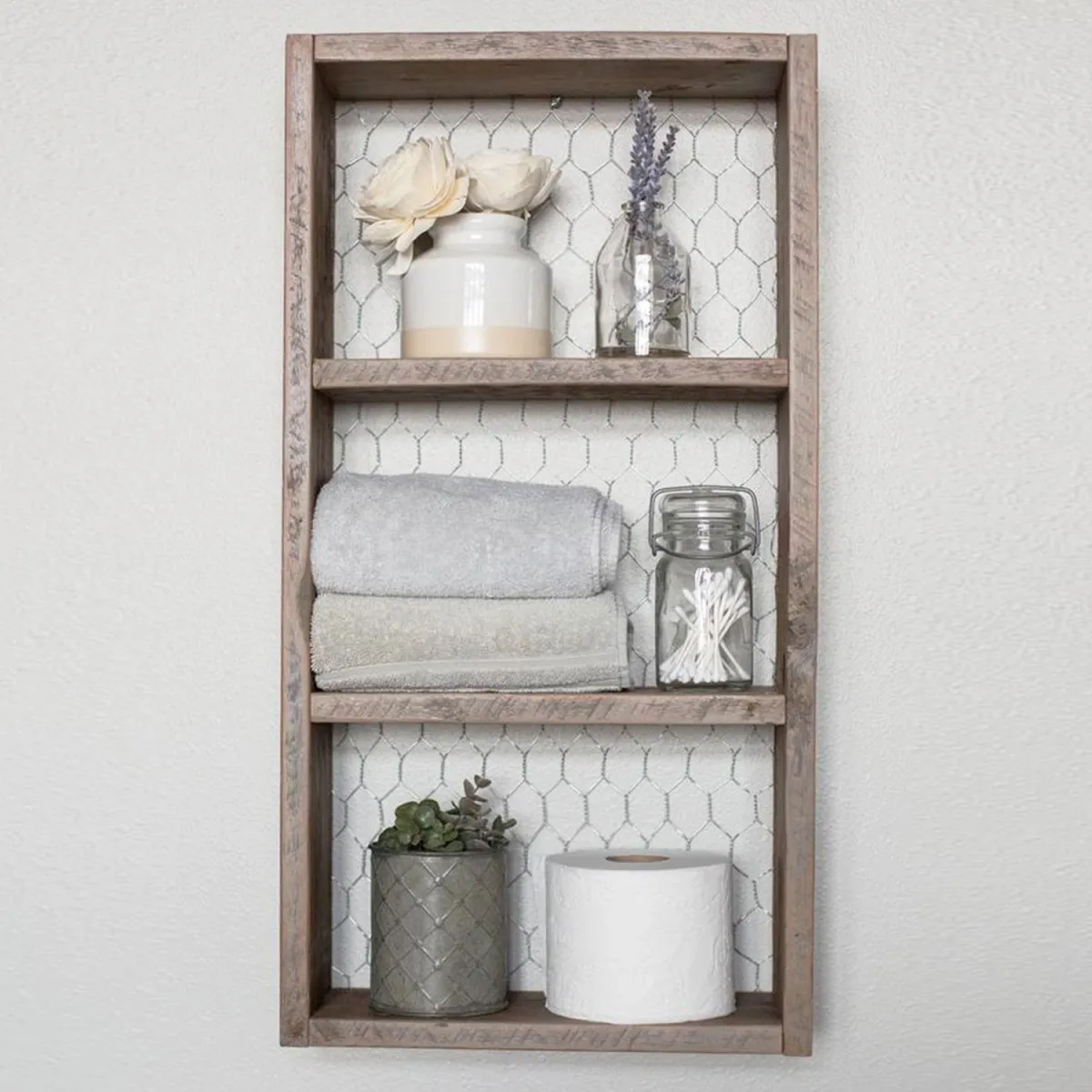 HANAH HOME Zidna polica Raf250, braon