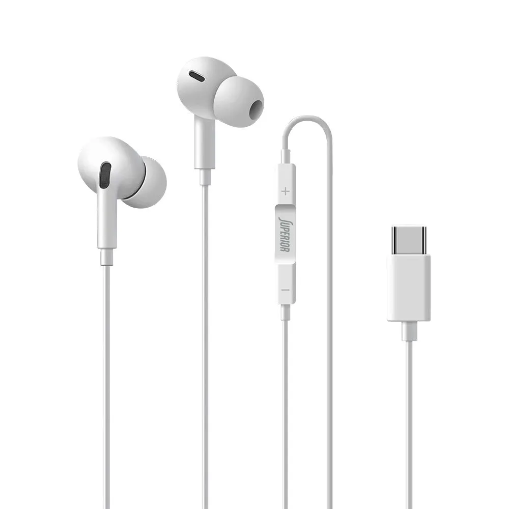 Handsfree slušalice Superior Pods CO-PRO3 Type-C bele