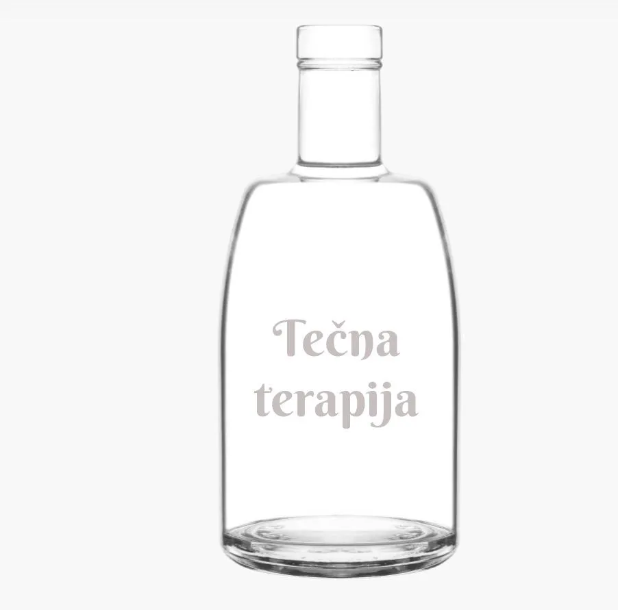 HAPPY PUMPKIN Flaša za rakiju/likere "Tečna terapija"2204