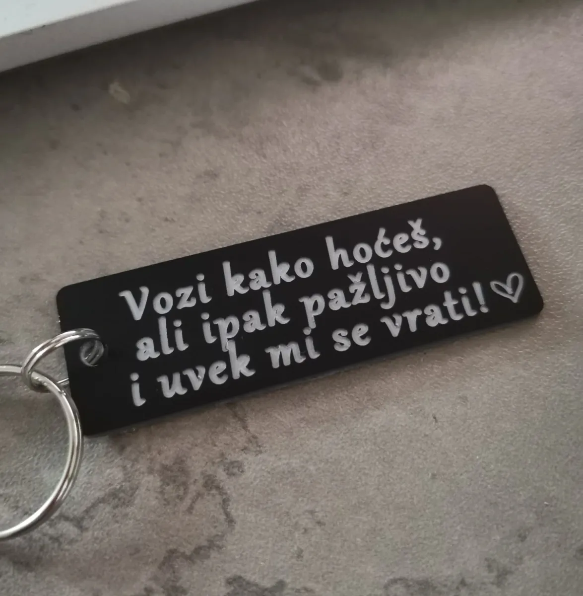 Happy Pumpkin Privezak za ključeve Vozi pažljivo P415