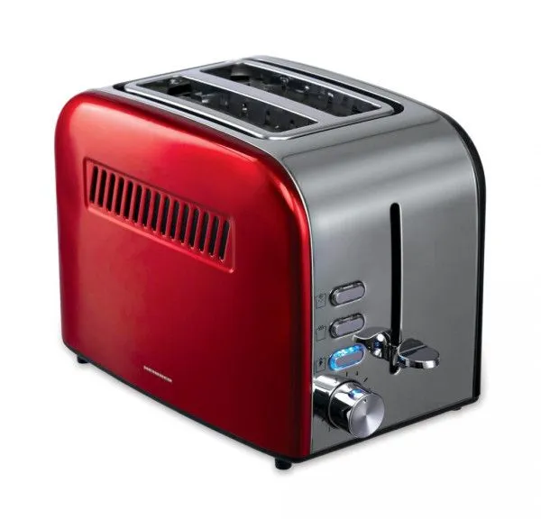 HEINNER Toster za hleb HTP-850RDIX/ crvena/inox