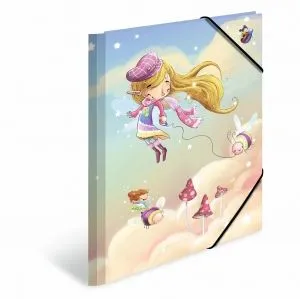 HERMA Fascikla plastificirana sa gumicom - Fairy dance, 240 x 320 x 15 mm