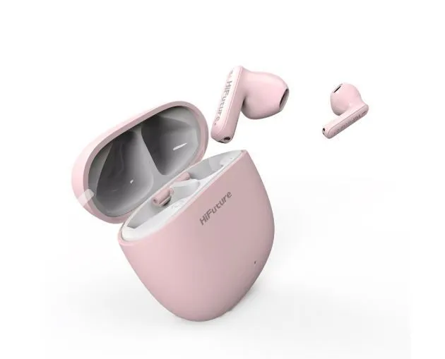 HIFUTURE Bluetooth slušalice COLORBUDS2, roza