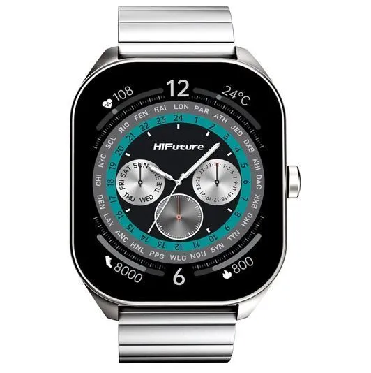 HIFUTURE Pametni sat FIT APEX, srebrna