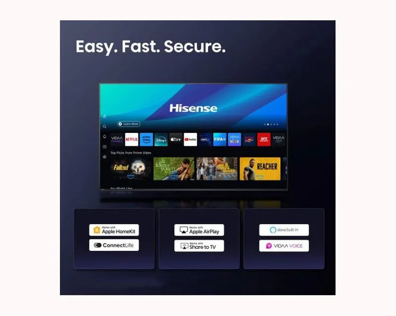 HISENSE Televizor 43A6Q/ Ultra HD/ Smart