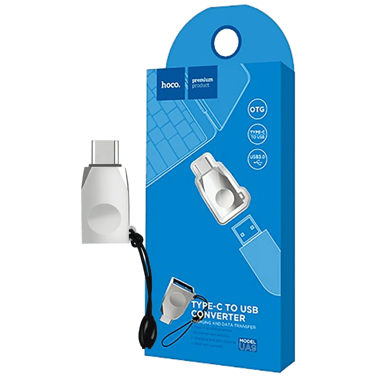 hoco. Adapter USB type C na USB/ OTG - UA9