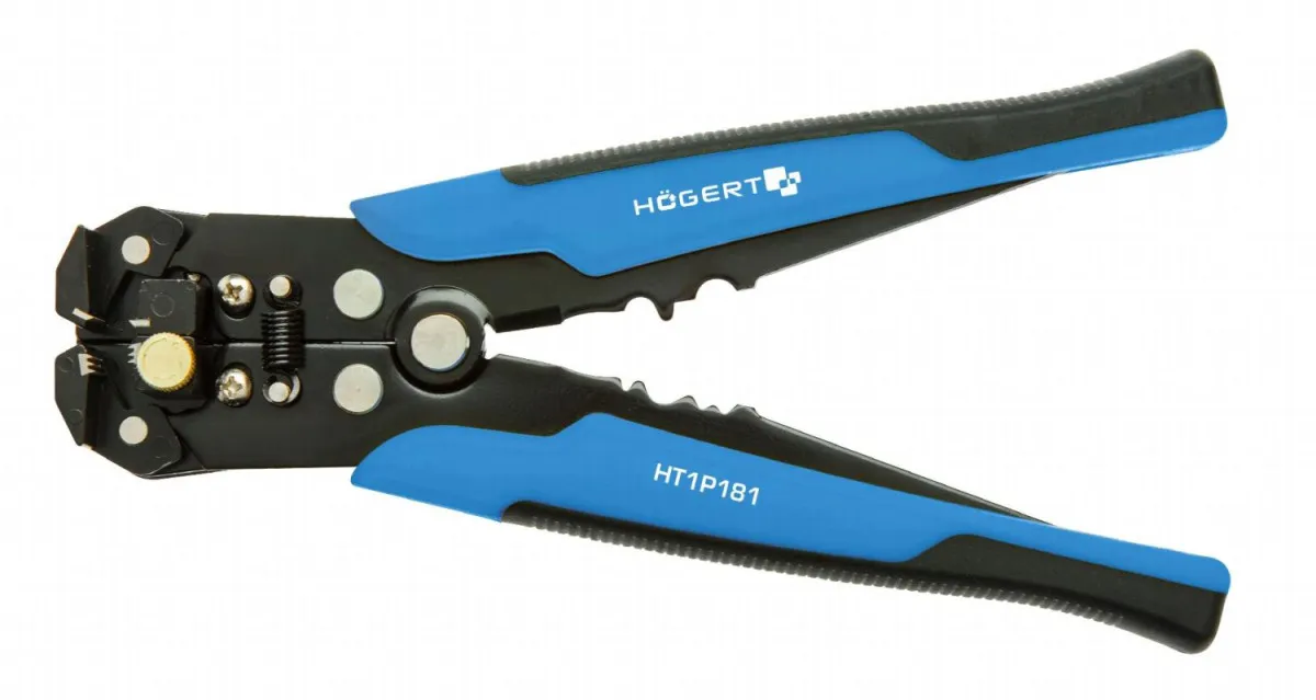 HOGERT Klešta za automatsko skidanje izolacije 205 mm 0.2-6.0 mm2 int. rezač