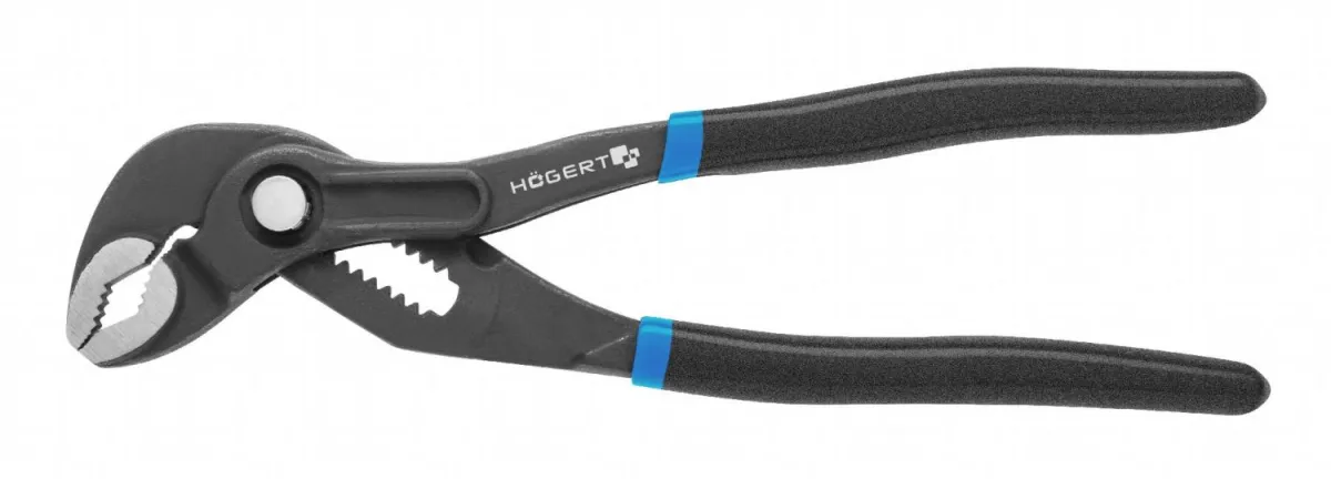 HOGERT Klešta za cevi s oprugom za otpuštanje 250 mm fi 38 mm