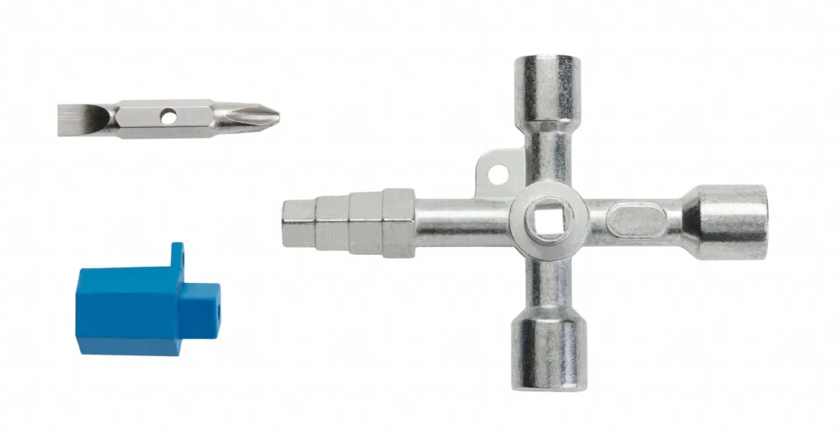 HOGERT Ključ za ormare 85 mm kvadratni 5/8 9 mm