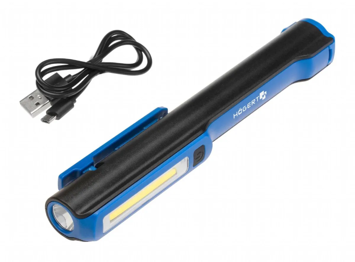 HOGERT Lampa priključak USB cob 3W LED 3W 1200 mAhmagnet