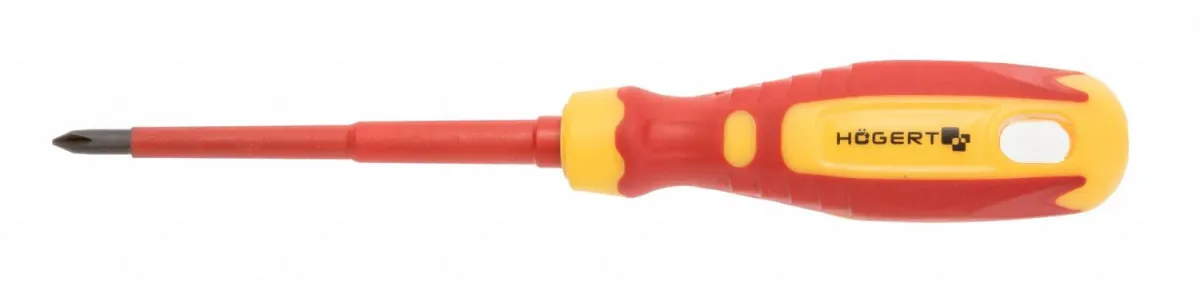 HOGERT Odvijač izolovani 1000V VDE PH1 100 mm