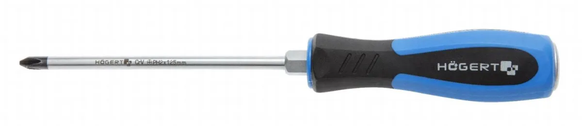 HOGERT Odvijač pojačani PH2 125 mm