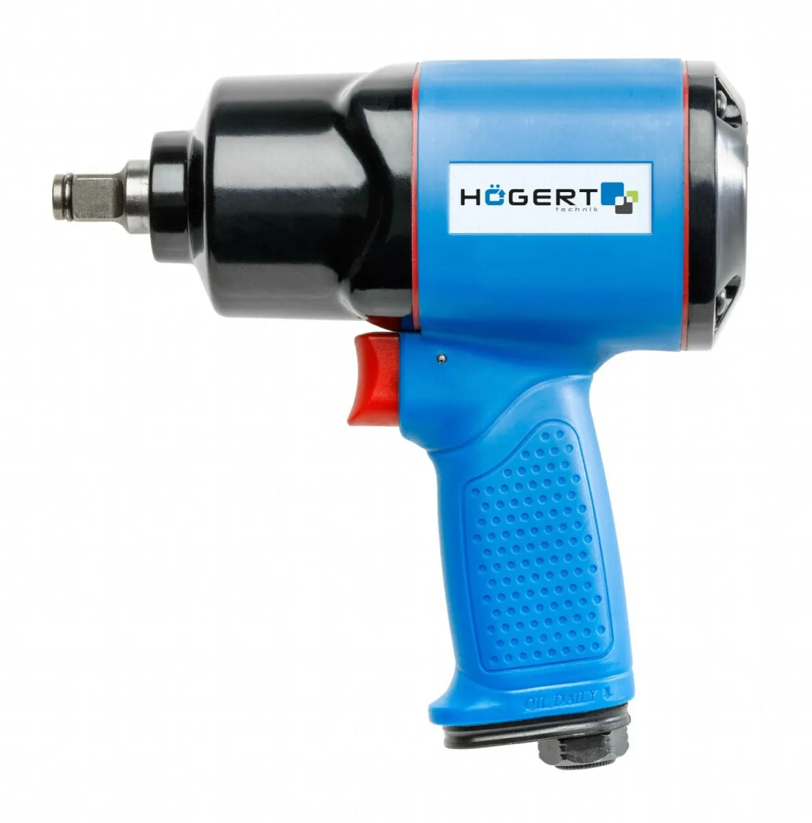 HOGERT Pneumatski pištolj -udarni odvijač 1/2" 198 L/min priključak 1/4" 610 Nm