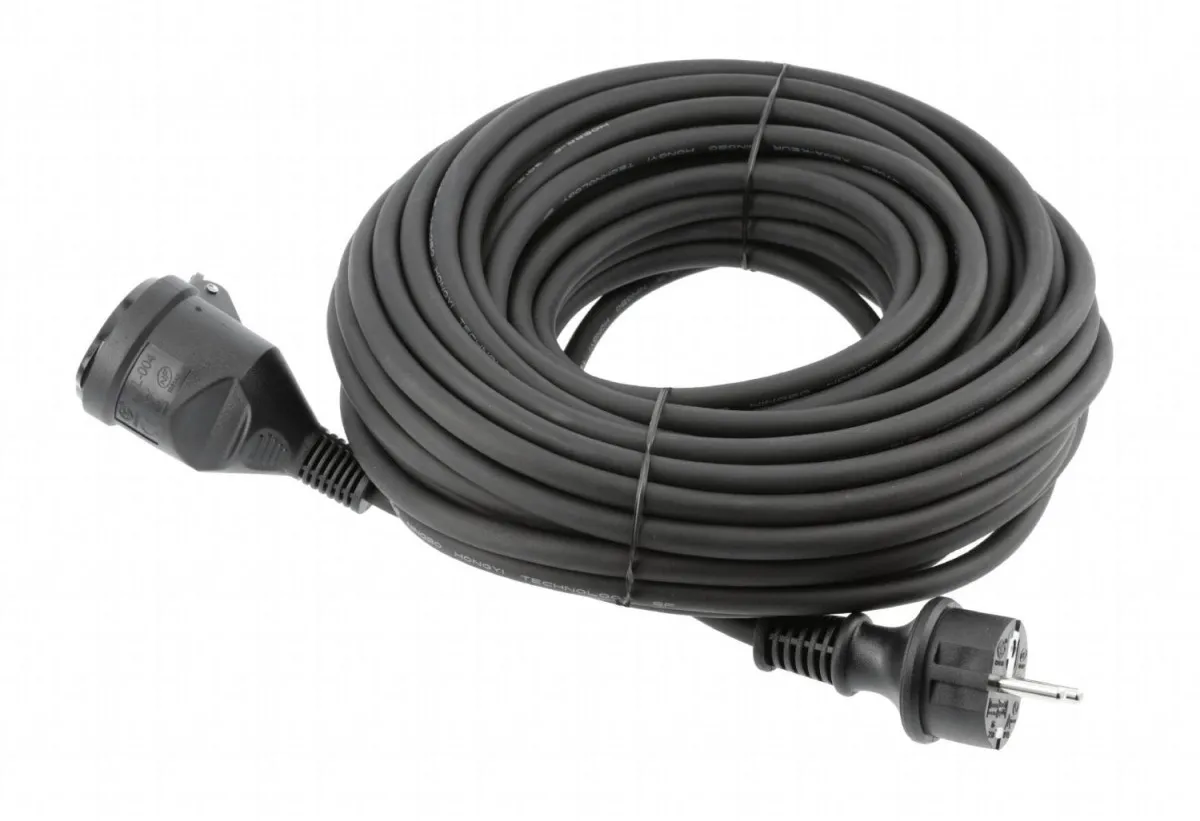 HOGERT Produžni kabel gumirani 3 x 1.5 mm2 10m