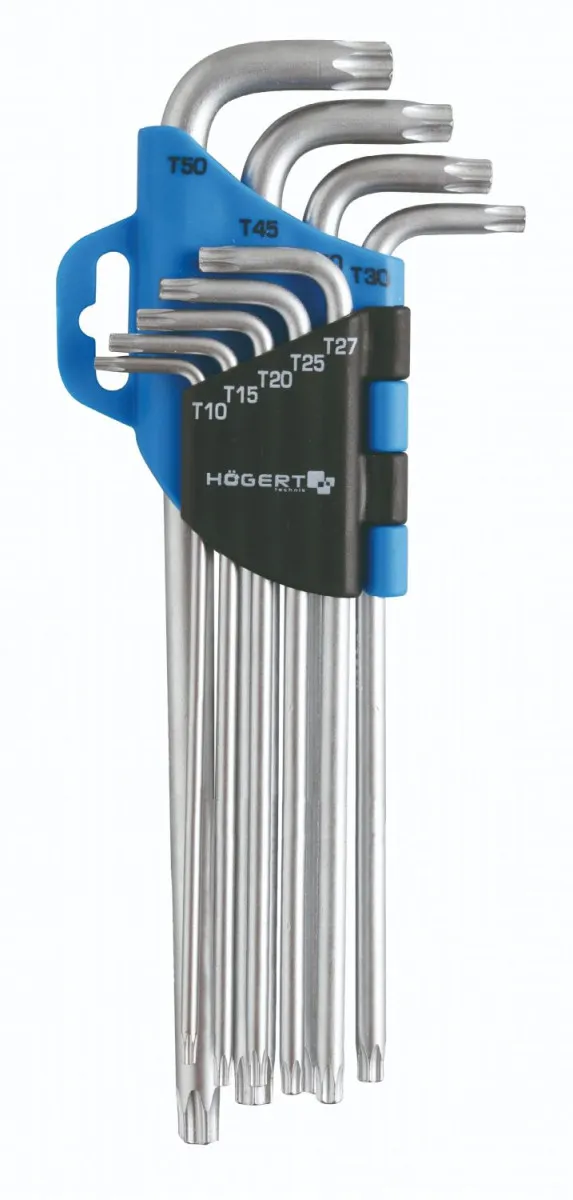 HOGERT Set Torx ključeva 9 kom produženi