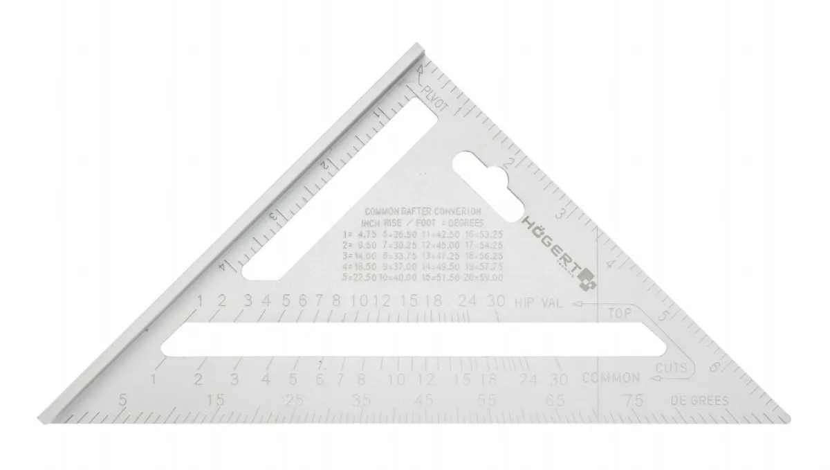 HOGERT Stolarski trogao 185 mm aluminijumski