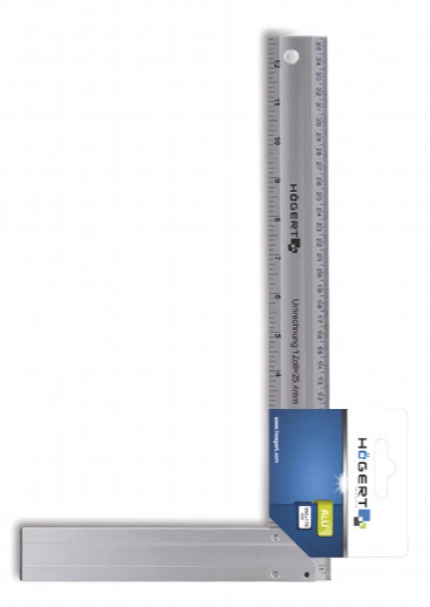 HOGERT Uglomer aluminijumski 250x190 mm