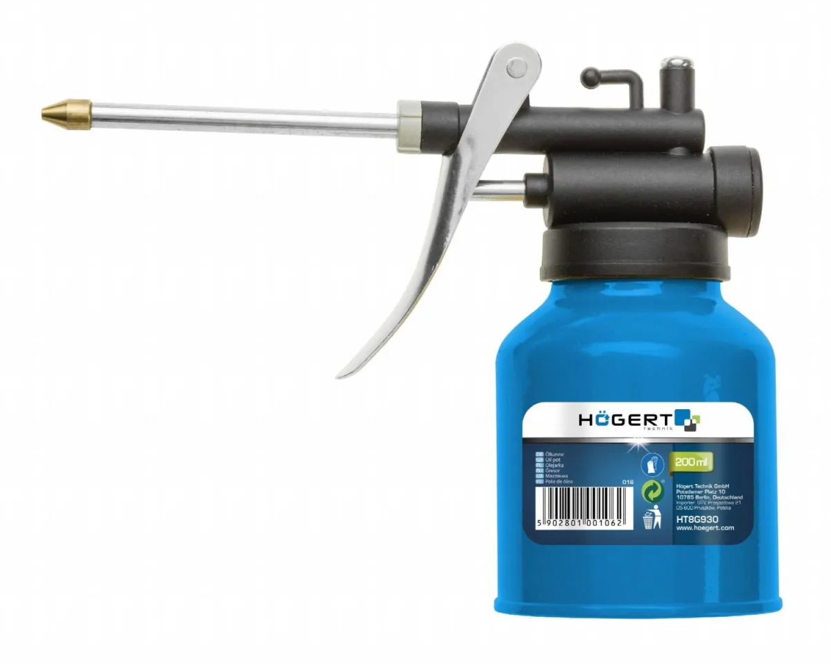 HOGERT Uljna mazalica 200 ml metalna