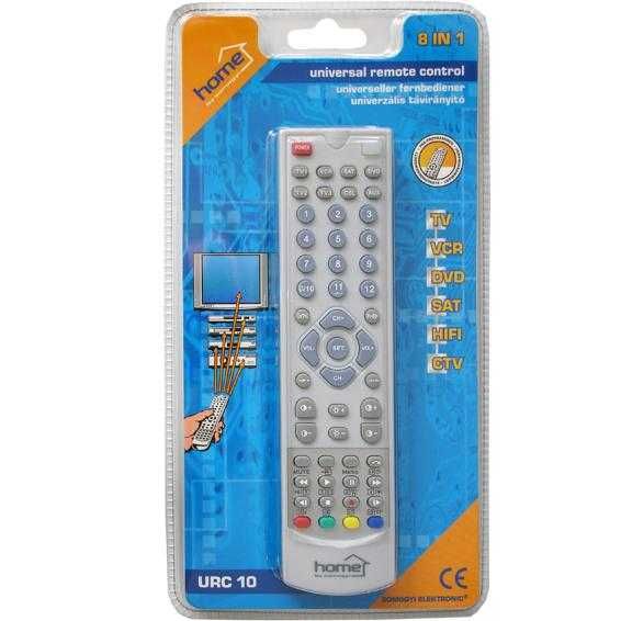 HOME Daljinski upravljač/ 8 in 1/ univerzalni - URC 10