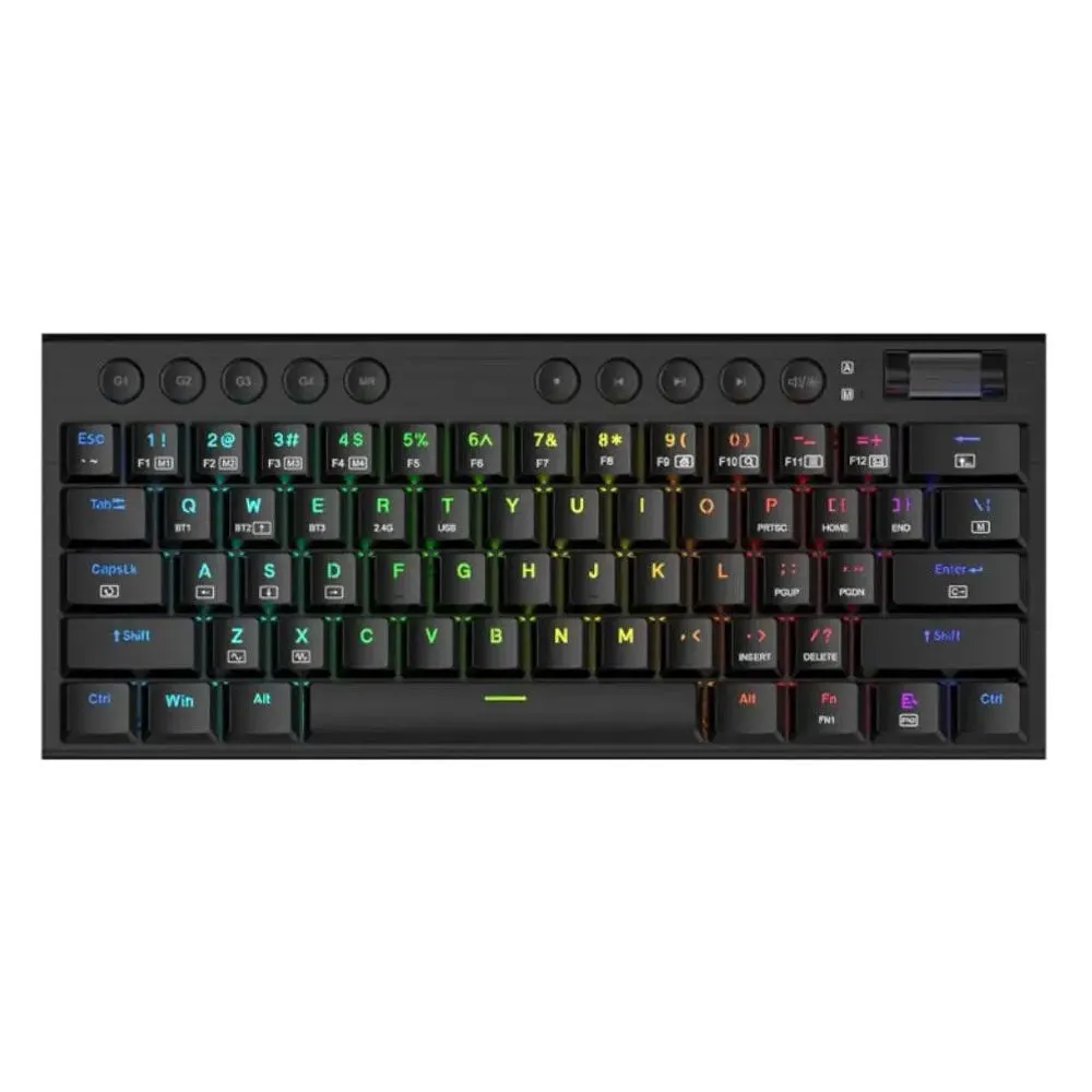 Horus Mini/ wired&2.4G&BT keyboard/ red
