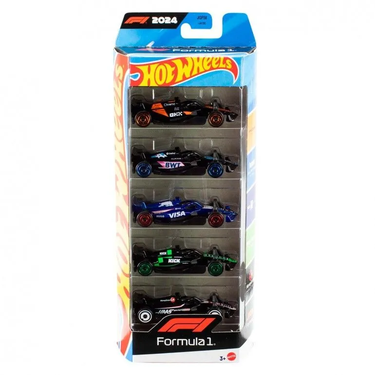 Hot Wheels Formula 1- 5 autića