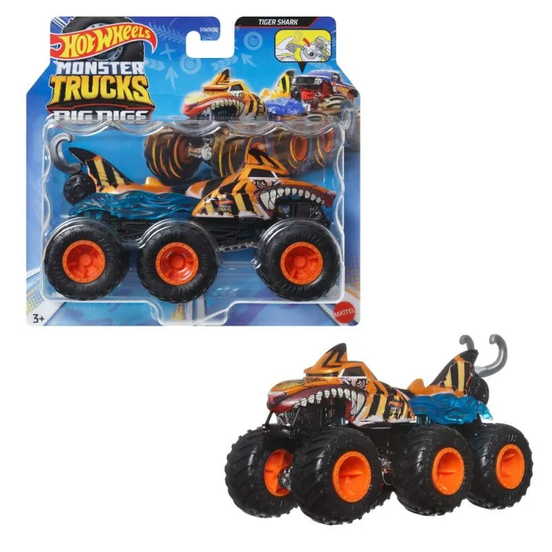 HOT WHEELS MONSTER TRUCKS BIG RIGS 6X6
