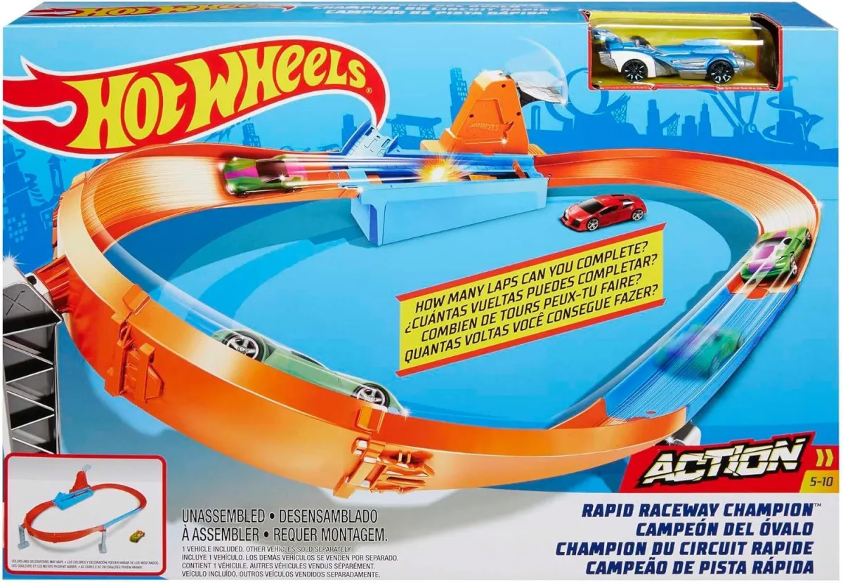 HOT WHEELS Staza Rapid Raceway Champion