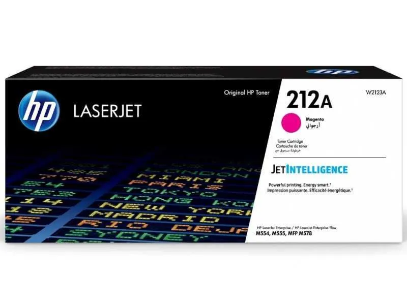 HP 212A Magenta Original LaserJet Toner Cartridge (W2123A)