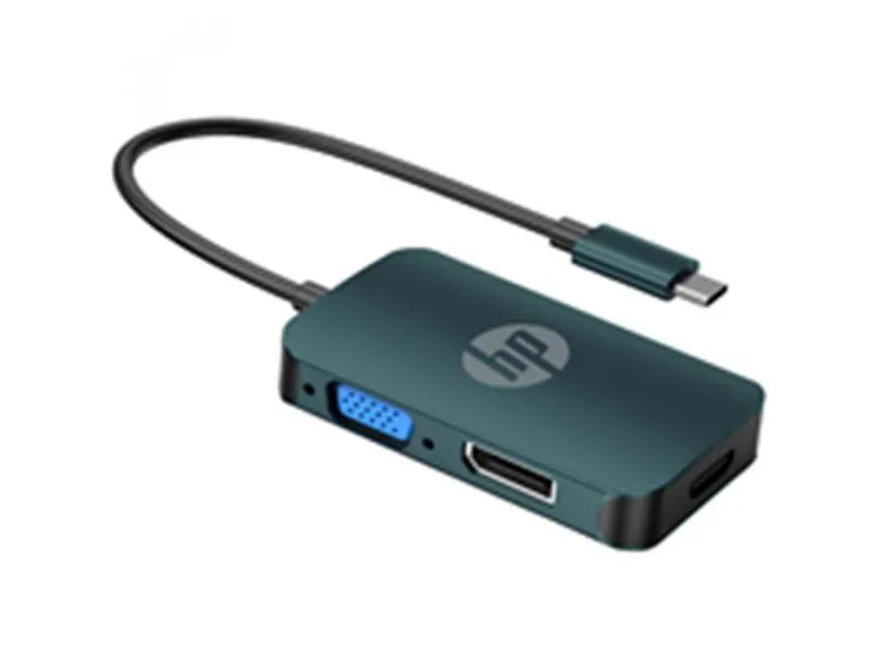 HP Adapter USB SM na HDMI/VGA/DP - DHC-CT200 MST Mode, crna