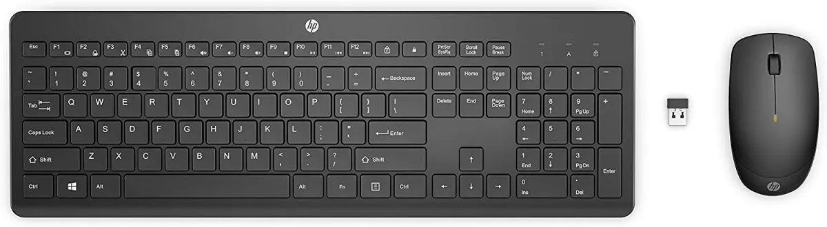 HP Bežična tastatura + miš 230, 18H24AA, crna