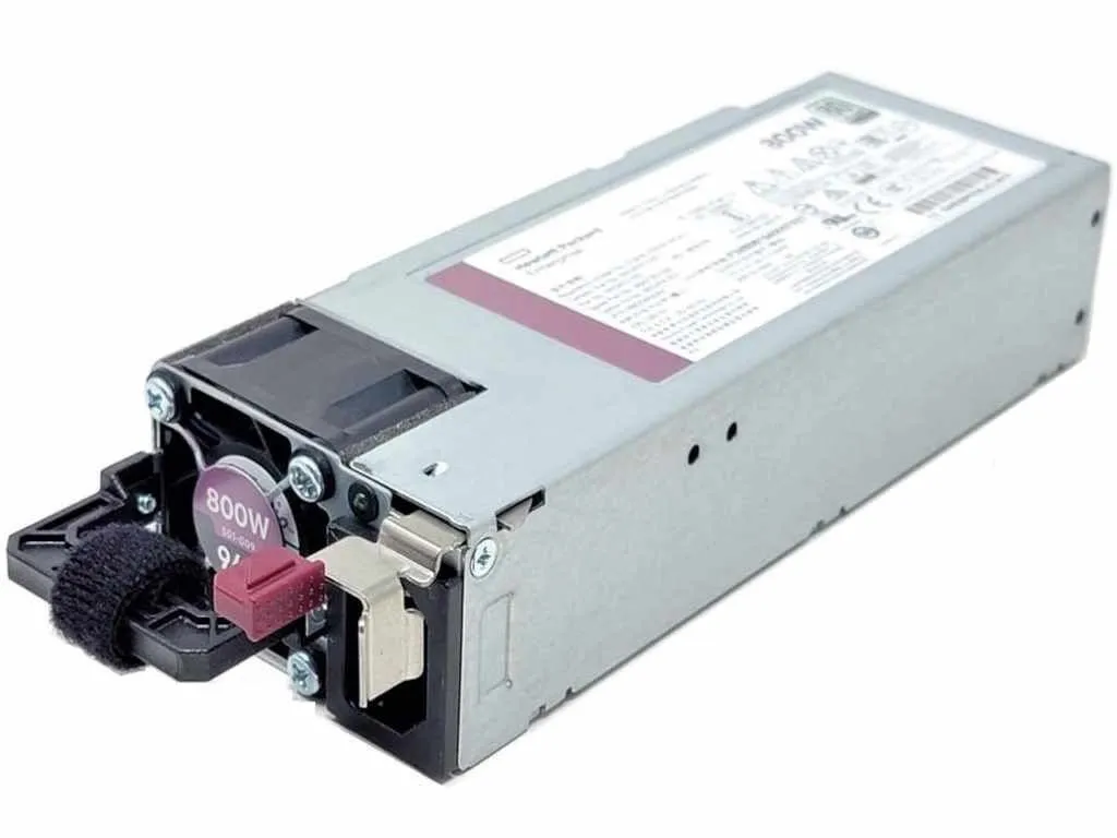 HP E 800W Flex Slot Platinum Hot Plug Low Halogen Power Supply Kit