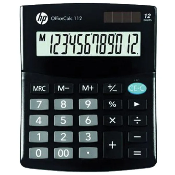 HP Komercijalni kalkulator 12 mesta HP-OC 112/INT BX crni
