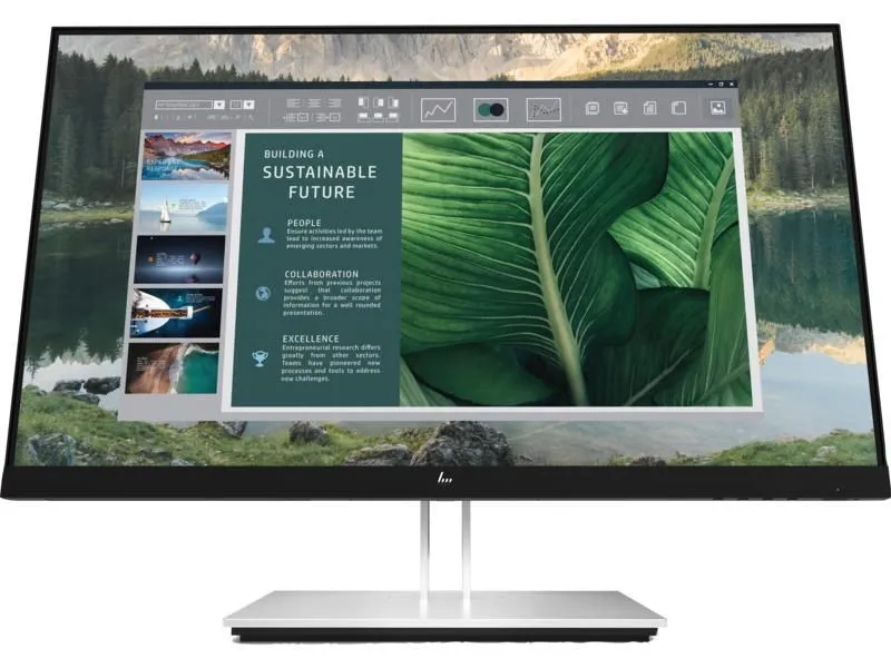 HP Monitor E24u 23.8"/IPS/1920x1080/75Hz/5ms/HDMI, 2 DP, USB-C dock 65W, RJ45/VESA/pivot,visina/3g