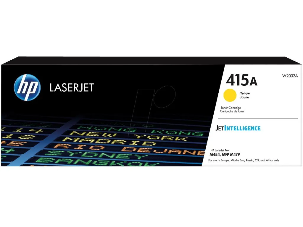 HP Toner 415A/žuta