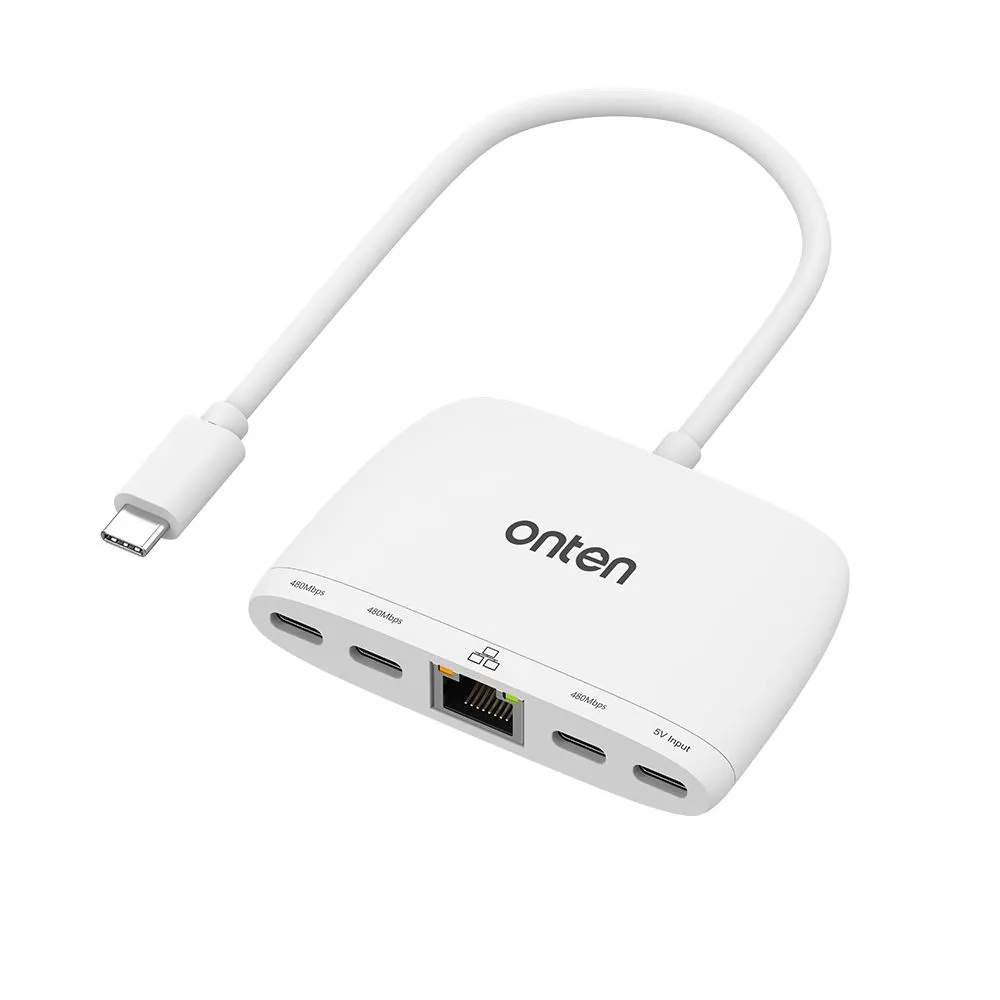 Hub USB Type-C sa 4 porta (3x USB Type-C 480Mbps + USB Type-C 5V)